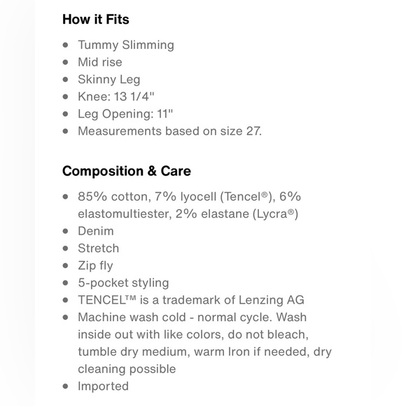 Levi’s 311 skinny jeans - Picture 9 of 12